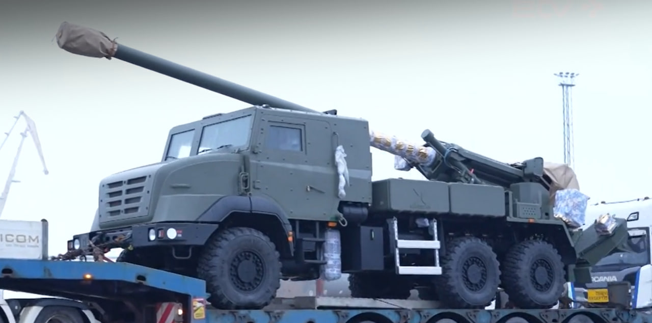 Franse 155-mm zelfrijdende kanon CAESAR