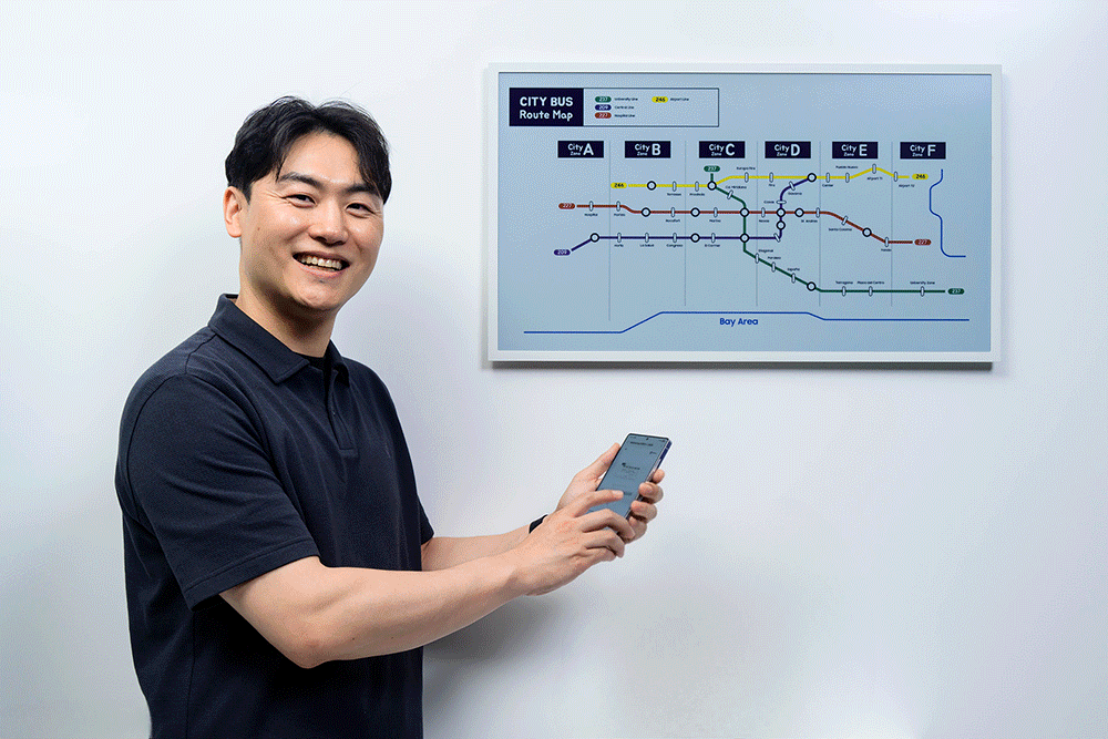 Colour E-Paper Beheer inhoud voor kleur e-paper met Samsung VXT