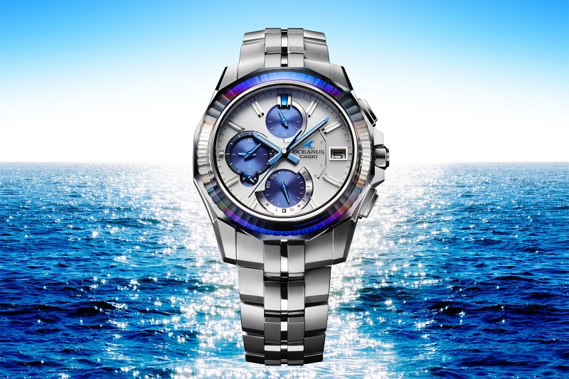 Casio Oceanus Manta OCW-S6000PB-7A - Premium Horloge Model Casio Oceanus Manta OCW-S6000PB-7A - Premium Horloge Model