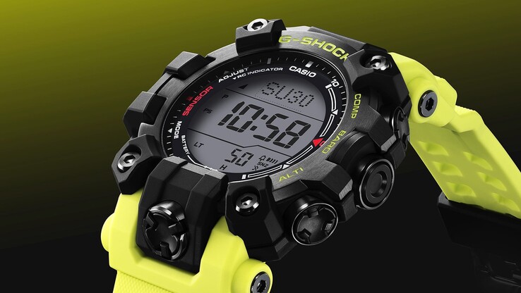Mudman GW-9500MRY-1A9JF horloge in de kleur Caution Yellow Mudman GW-9500MRY-1A9JF horloge in de kleur Caution Yellow