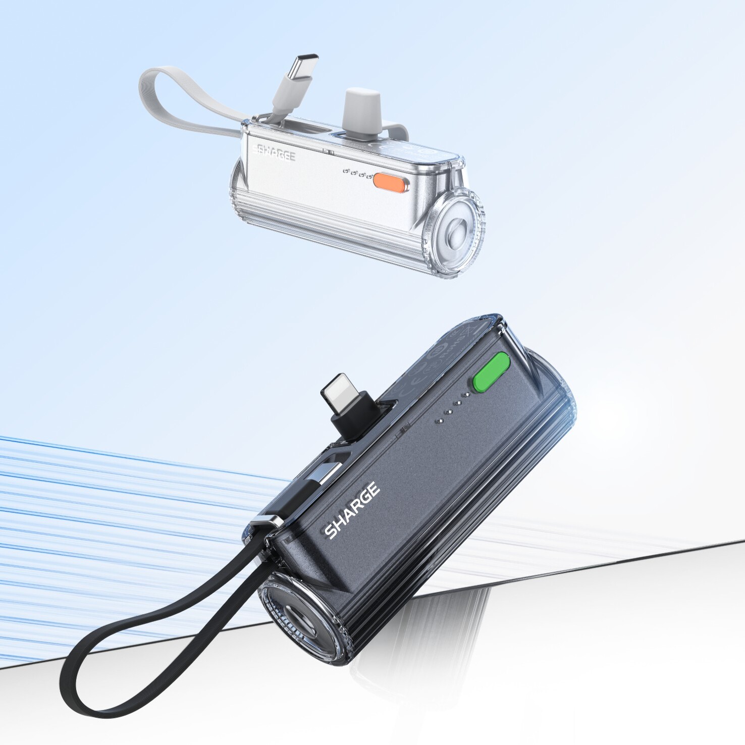 De Power Bank Mini 2 inschakelen