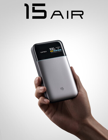 Ontwerp van de Cuktech Power Bank 15 Air