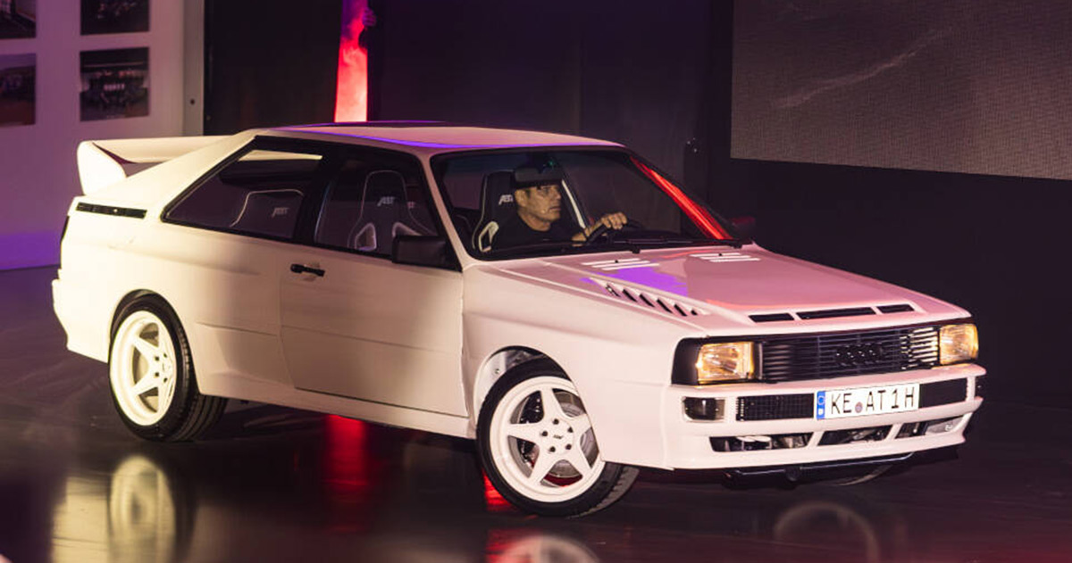 ABT Ur-Quattro op de Friends of ABT-expositie ABT Ur-Quattro op de Friends of ABT-expositie