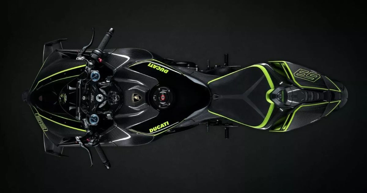 Ducati Panigale V4 Lamborghini sportmotor met unieke designelementen Ducati Panigale V4 Lamborghini sportmotor met unieke designelementen