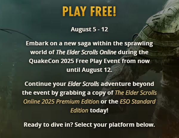 The Elder Scrolls Online poster The Elder Scrolls Online poster