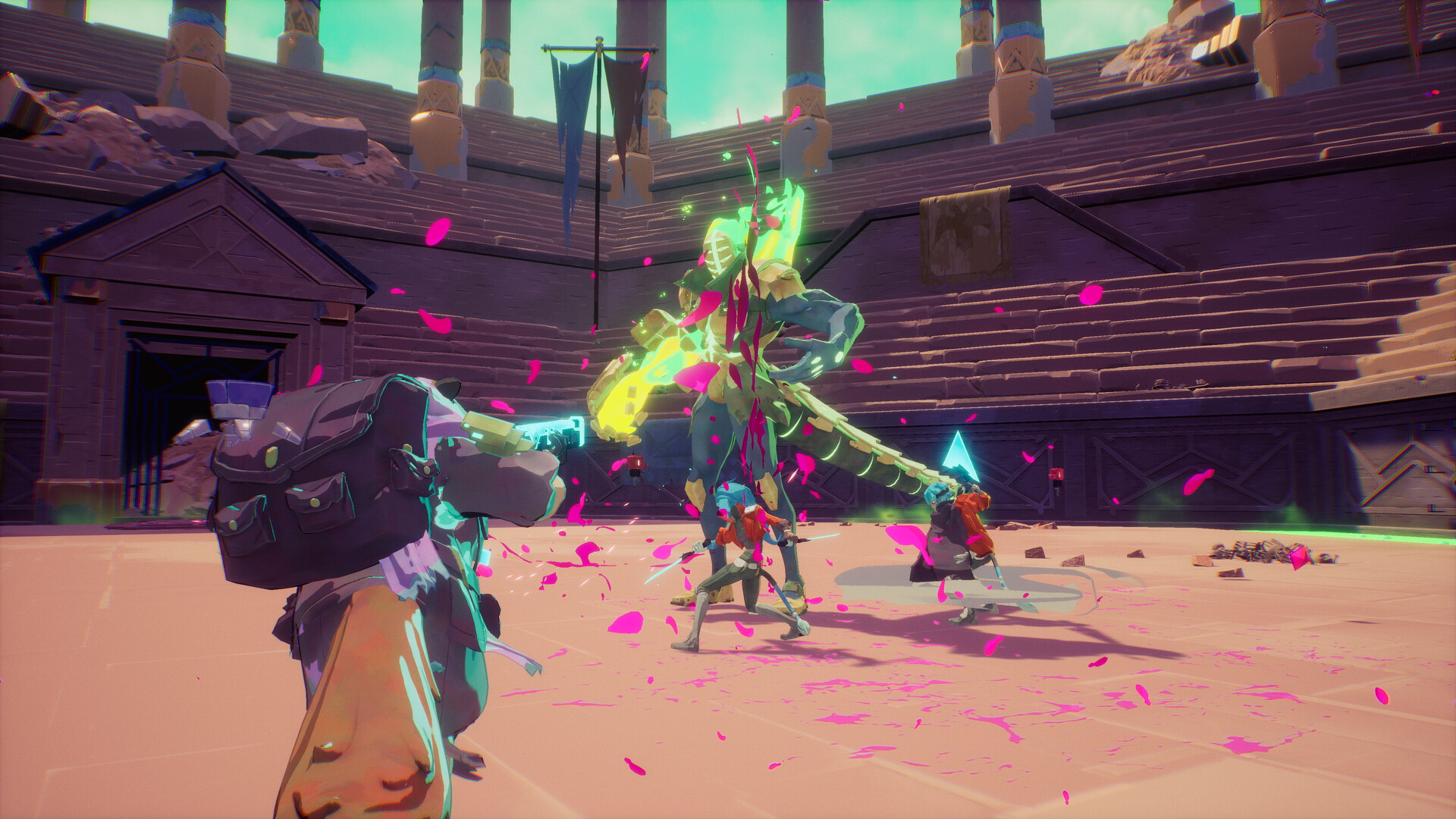 Screenshot van het spel Hyper Light Breaker Screenshot van het spel Hyper Light Breaker