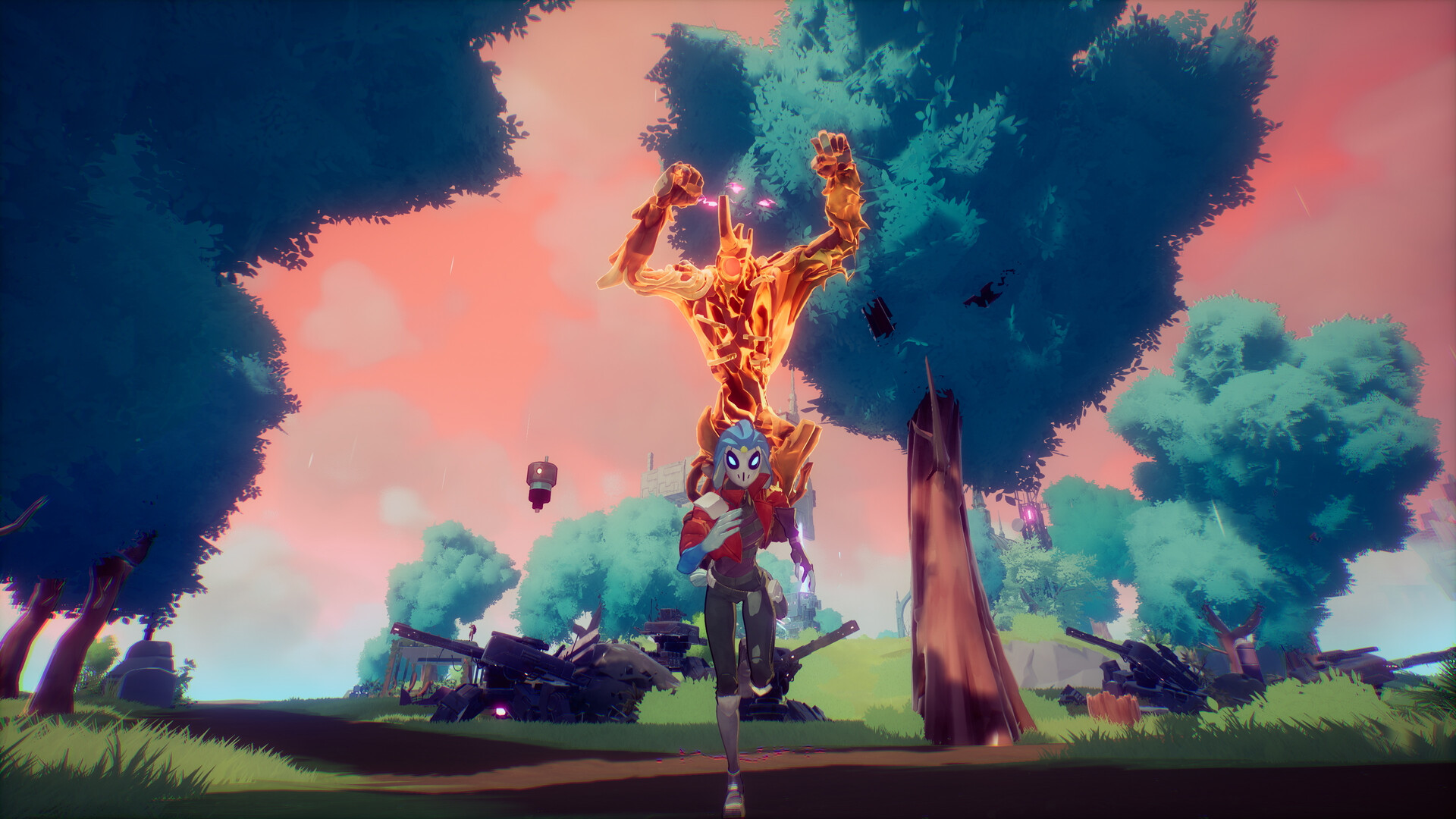 Screenshot van het spel Hyper Light Breaker Screenshot van het spel Hyper Light Breaker