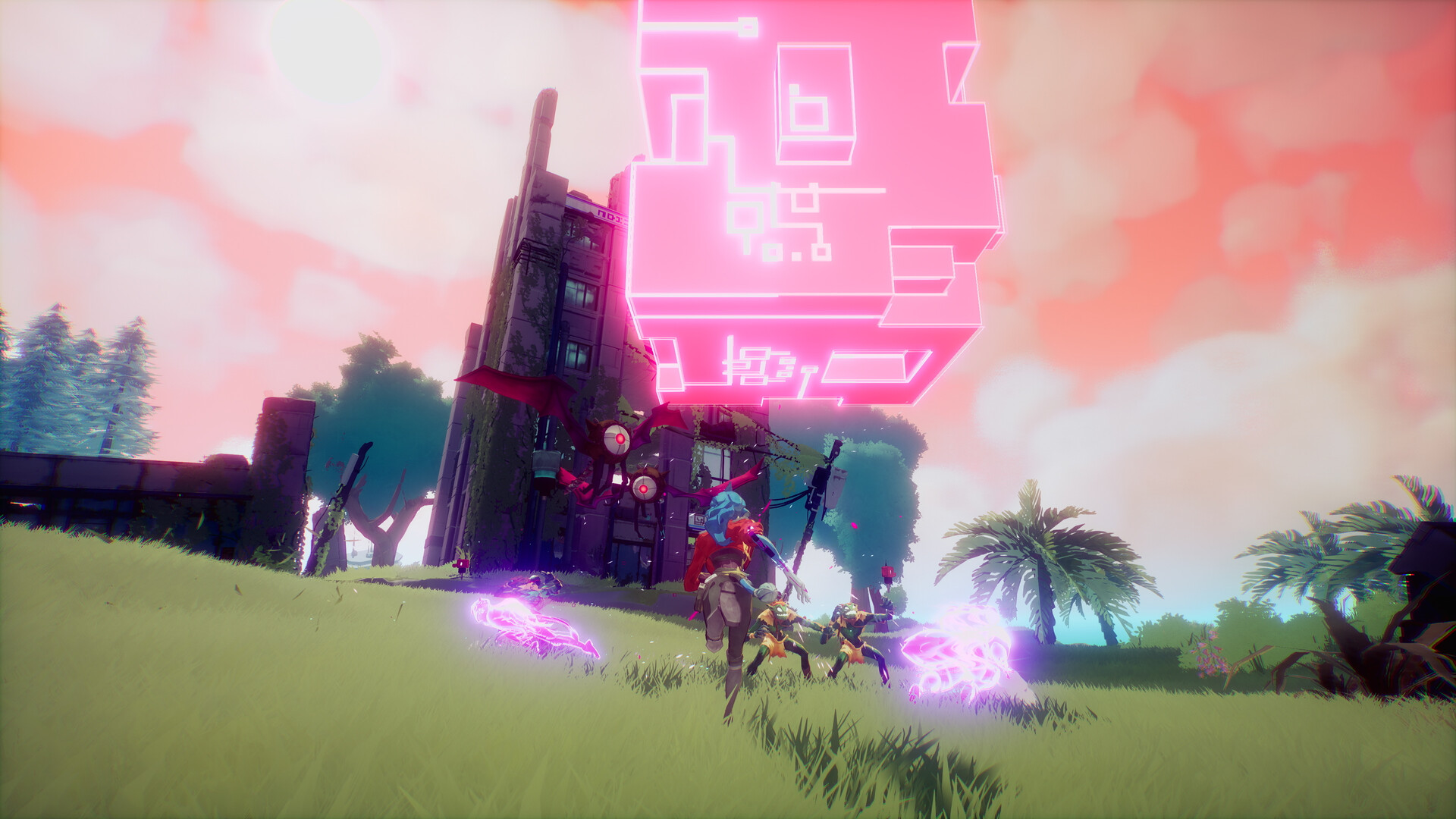Screenshot van het spel Hyper Light Breaker Screenshot van het spel Hyper Light Breaker