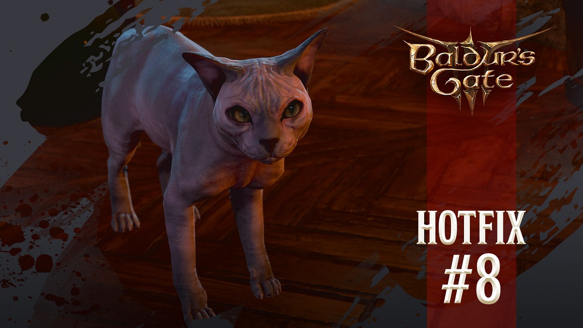 Nieuwe hotfix voor Baldur's Gate 3: bugs verholpen, kritieke fouten hersteld en de kale kat is eindelijk weer kaal Nieuwe hotfix voor Baldur's Gate 3: bugs verholpen, kritieke fouten hersteld en de kale kat is eindelijk weer kaal