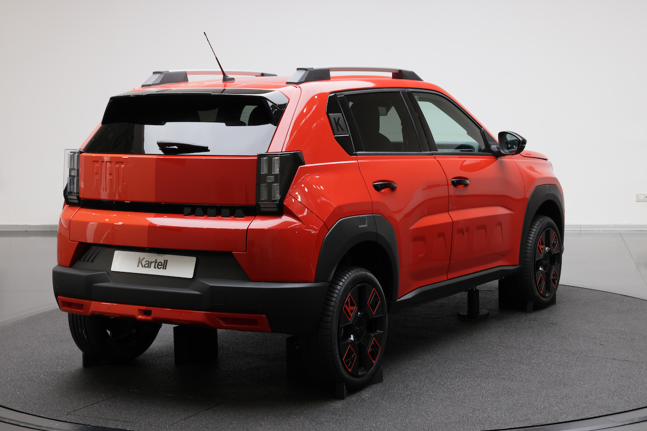 Stylish details of the Fiat Grande Panda Kartell Stylish details of the Fiat Grande Panda Kartell
