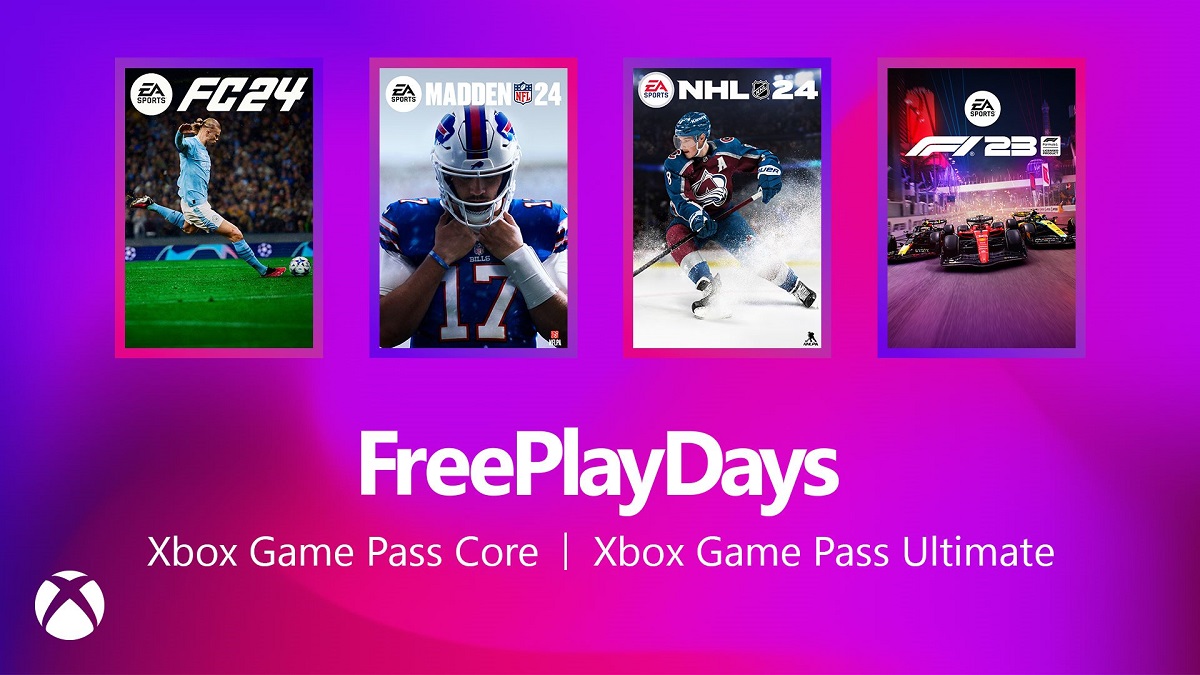 Zeven sportsimulators van Electronic Arts organiseren gratis weekenden voor abonnees van Xbox Game Pass Core en Ultimat
