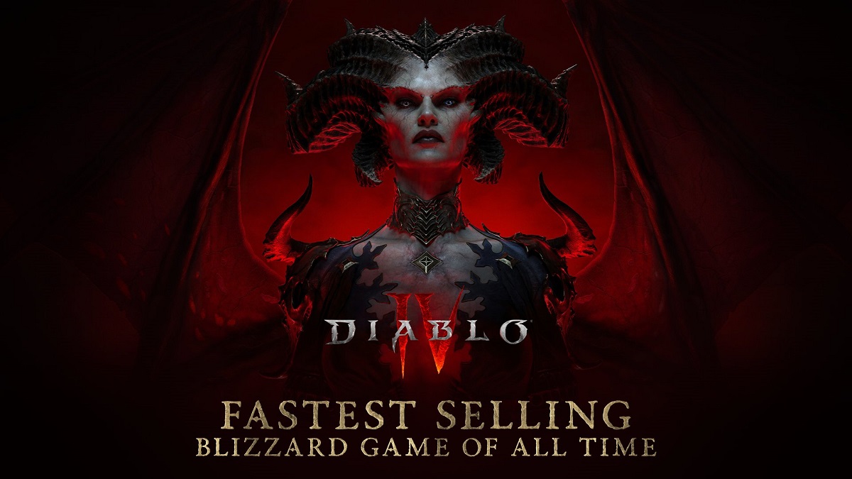Op de releasedag was Diablo IV Blizzards snelst verkopende game. Spelers brachten meer dan 93 miljoen uur door in de wereld van Sanctuary