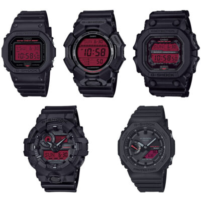 G-Shock GBX100S is nu beschikbaar in Europa - een surfhorloge met een nieuw ontwerp G-Shock horloge in zwart met rood