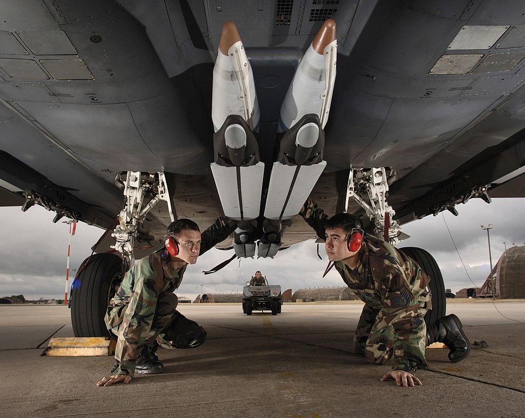 GBU-39 SDB op een F-15E vliegtuig