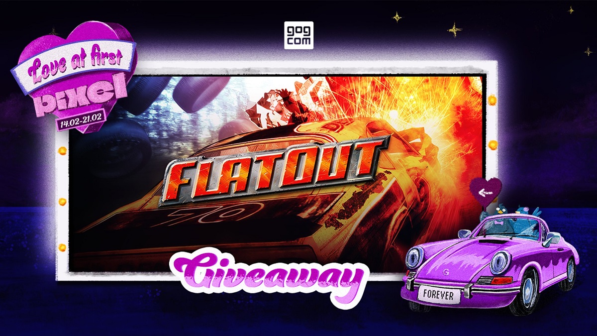 Met liefde van GOG: de winkel heeft een giveaway gelanceerd van de cult racegame FlatOut Met liefde van GOG: de winkel heeft een giveaway gelanceerd van de cult racegame FlatOut