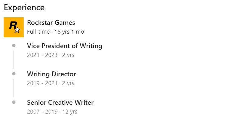 Na 16 jaar bij Rockstar Games heeft Michael Unsworth - scenarioschrijver van Red Dead Redemption, Grand Theft Auto en Max Payne 3 - de studio verlaten.-2 Na 16 jaar bij Rockstar Games heeft Michael Unsworth - scenarioschrijver van Red Dead Redemption, Grand Theft Auto en Max Payne 3 - de studio verlaten.-2