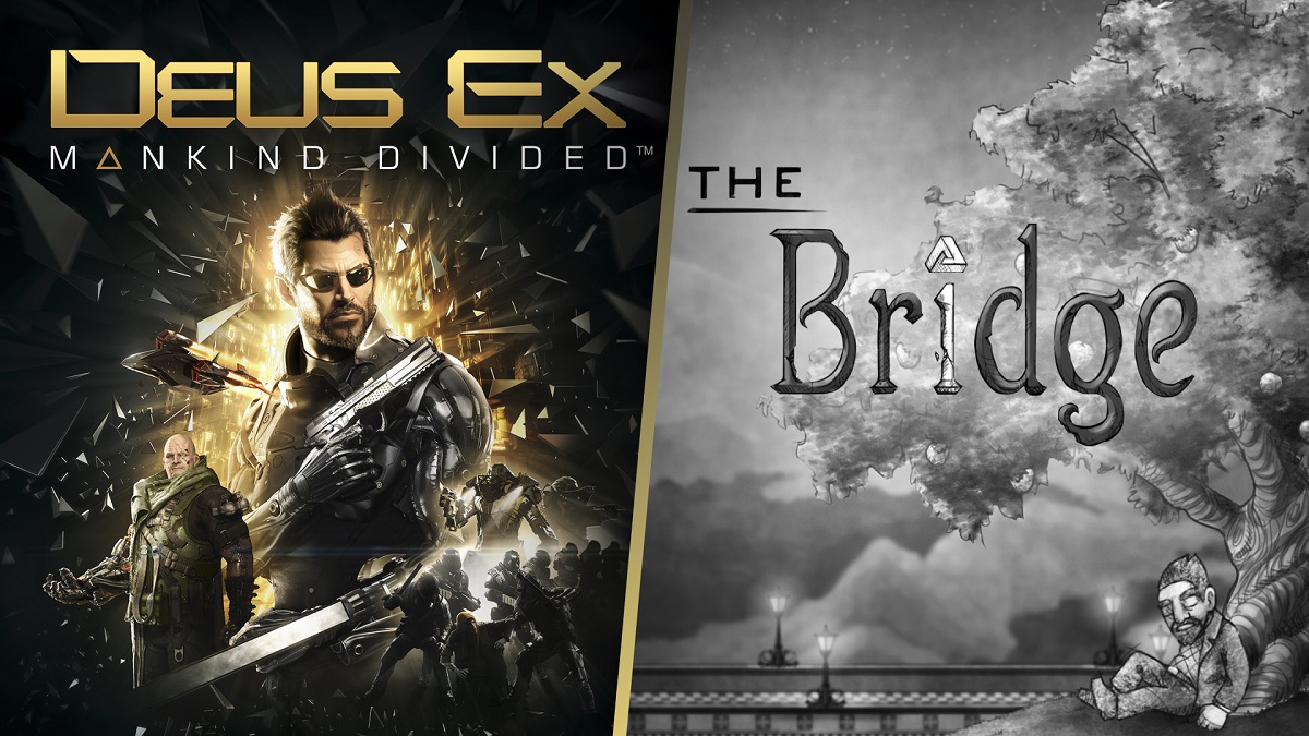 Een aanbod dat moeilijk te weigeren is: EGS geeft Deus Ex: Mankind Divided en het puzzelspel The Bridge weg. Een aanbod dat moeilijk te weigeren is: EGS geeft Deus Ex: Mankind Divided en het puzzelspel The Bridge weg.