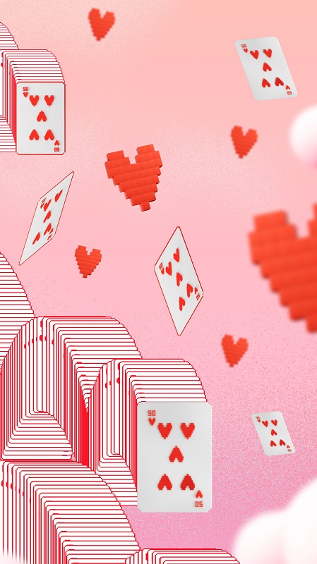 Solitaire behang Solitaire behang