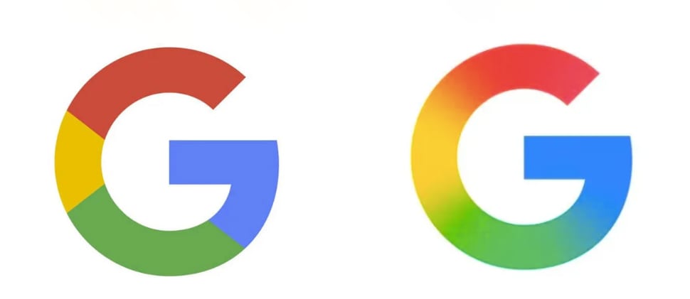 Google's logoverandering in mei 2025