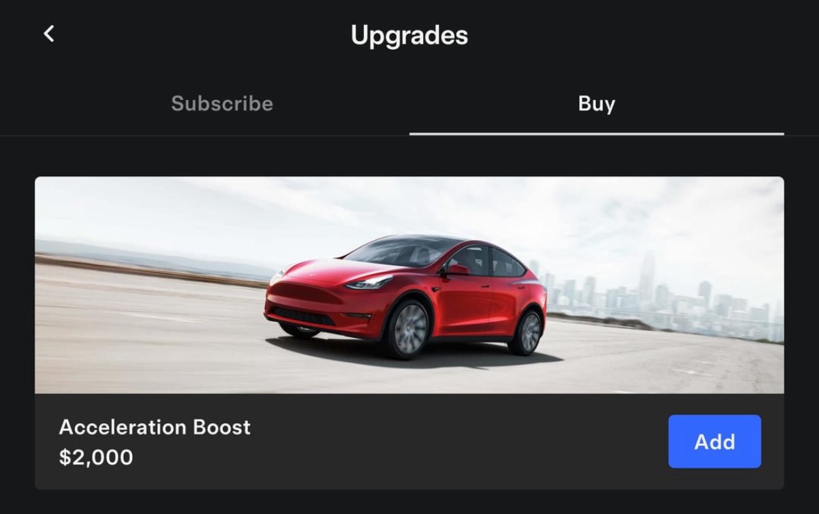 Versnelling Boost voor Tesla Model Y Juniper. Versnelling Boost voor Tesla Model Y Juniper.
