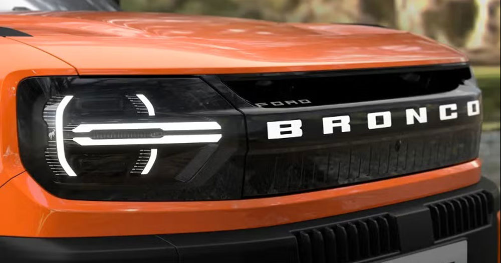 Ford Bronco grille Ford Bronco grille