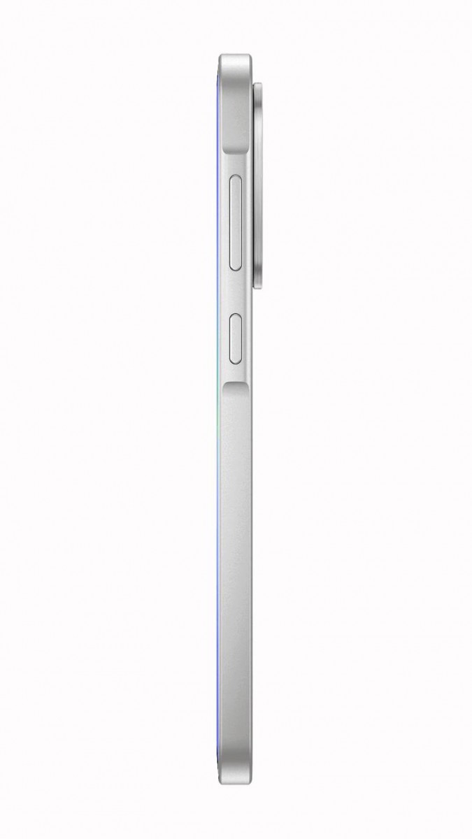 Samsung Galaxy A36 rendering - zijaanzicht Samsung Galaxy A36 rendering - zijaanzicht