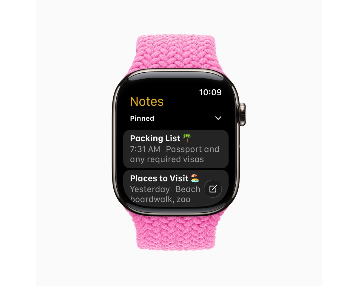 Galerij van nieuwe functies van watchOS 26 Galerij van nieuwe functies van watchOS 26