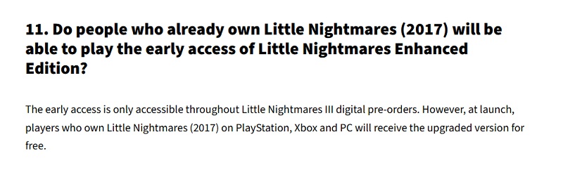 Little Nightmares: Enhanced Edition Promo afbeelding voor Little Nightmares: Enhanced Edition