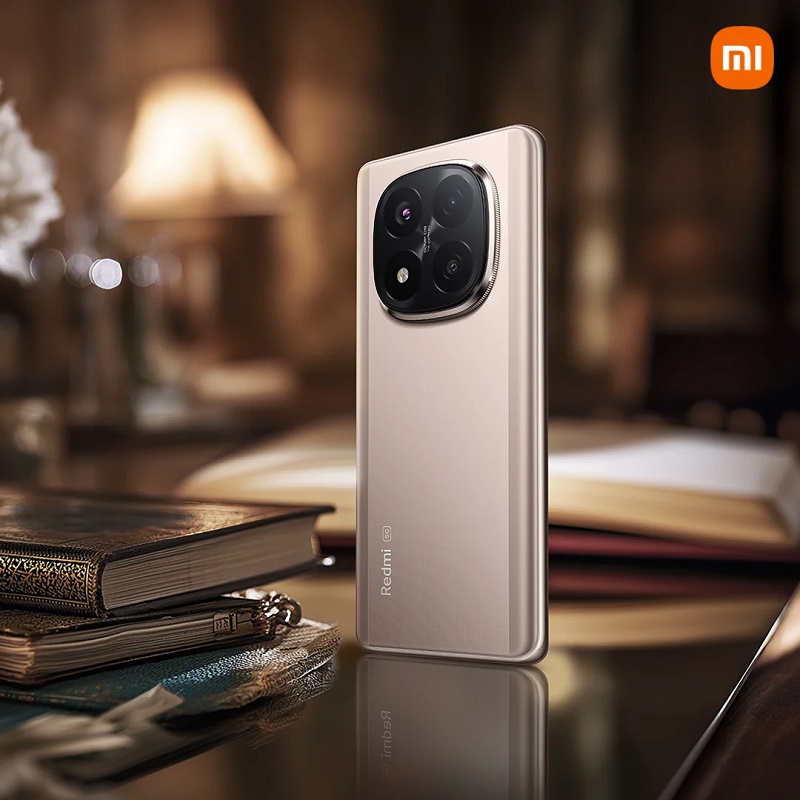Xiaomi Redmi Note 14 Pro+ 5G smartphone in Champagne Gouden kleur Xiaomi Redmi Note 14 Pro+ 5G smartphone in Champagne Gouden kleur