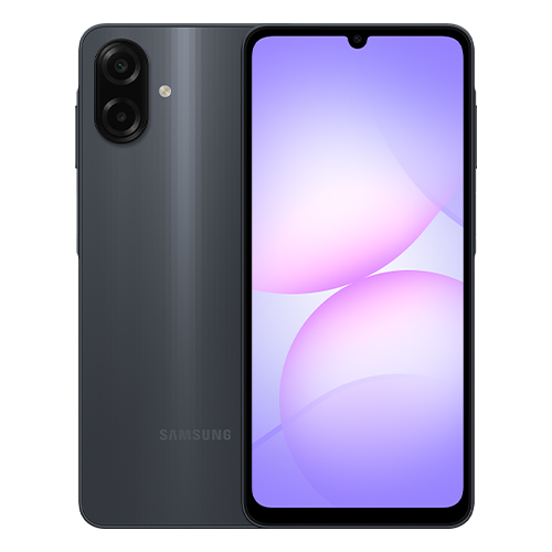 Officiële weergave van Samsung Galaxy A07