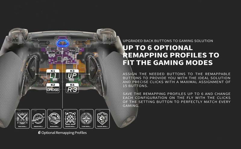 Hexgaming PHANTOM Model 2 Gamepad Hexgaming PHANTOM Model 2 Gamepad