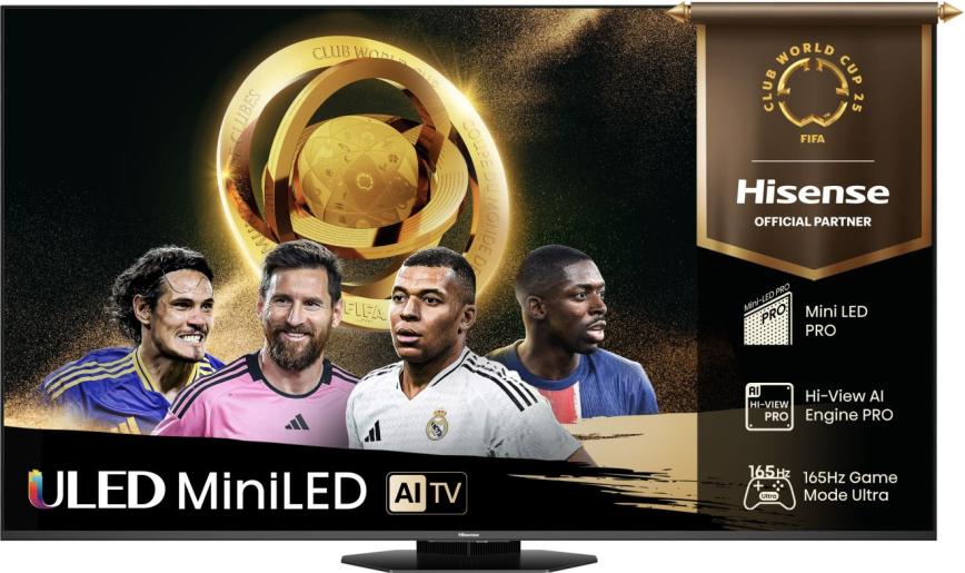 Hisense U8Q Mini LED televisie in Europa Hisense U8Q Mini LED televisie in Europa