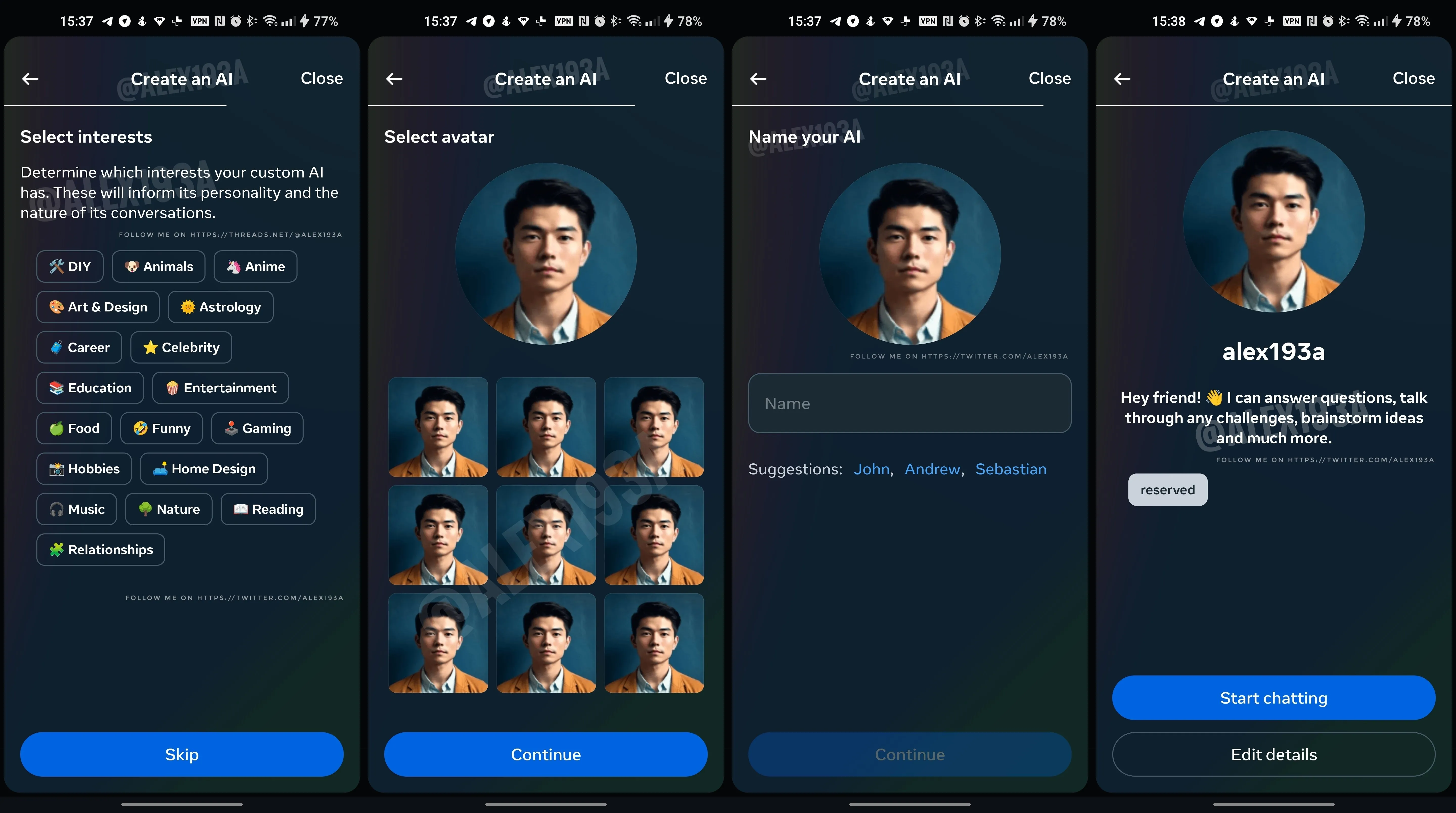 Instagram ontwikkelt aanpasbare 'AI-vrienden' - gepersonaliseerde chatbots voor sociale contacten-3 Instagram ontwikkelt aanpasbare 'AI-vrienden' - gepersonaliseerde chatbots voor sociale contacten-3