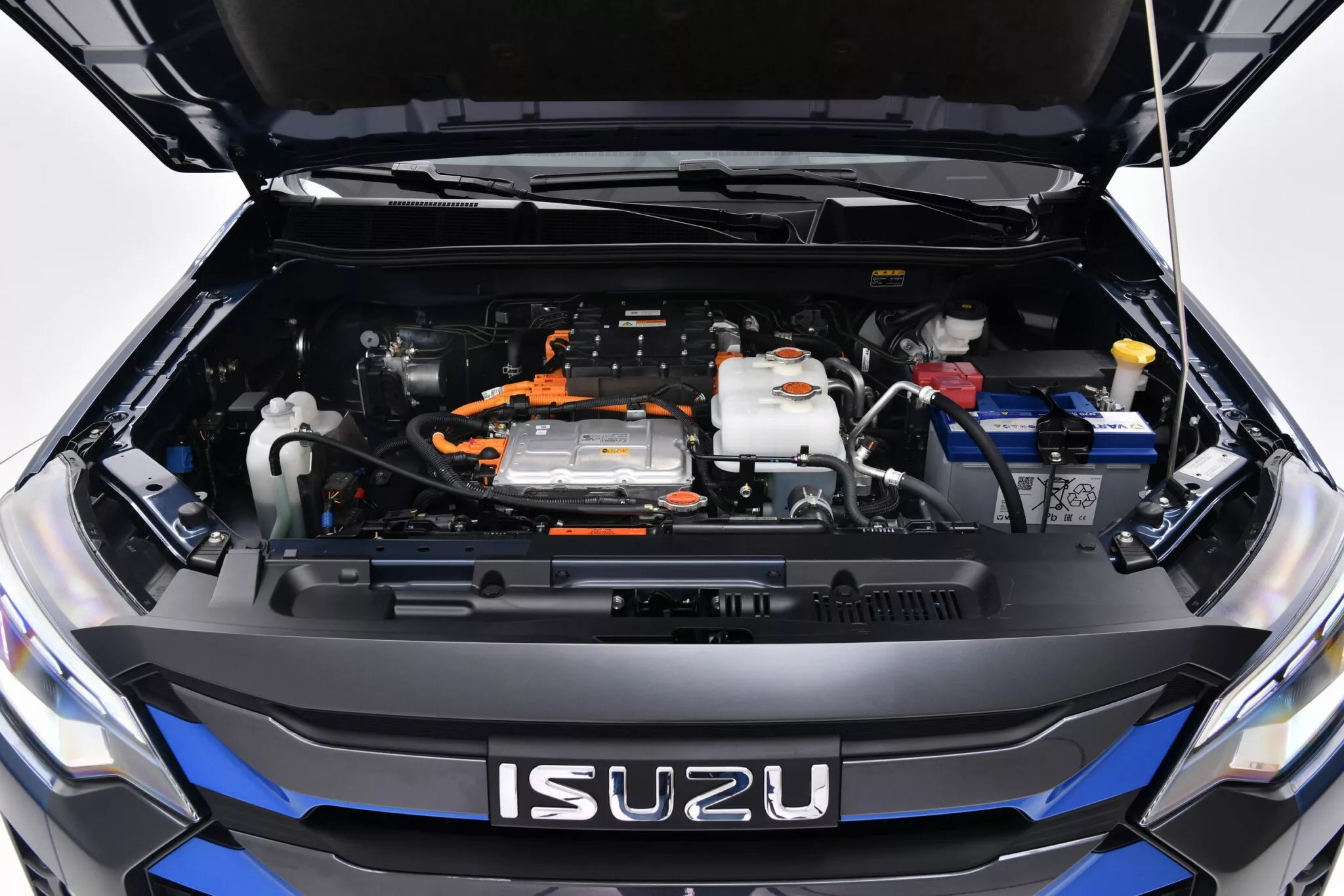 Isuzu D-Max EV in beweging Isuzu D-Max EV in beweging
