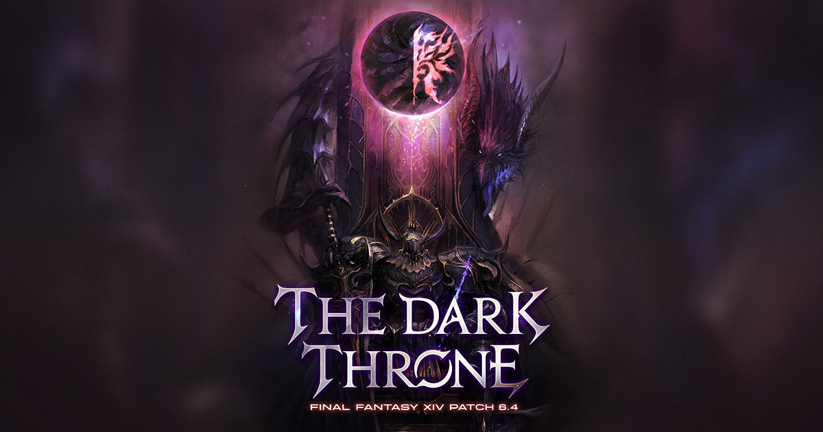 Het hoofdverhaal van Final Fantasy XIV gaat op 23 mei verder met de release van de grote update The Dark Throne Het hoofdverhaal van Final Fantasy XIV gaat op 23 mei verder met de release van de grote update The Dark Throne