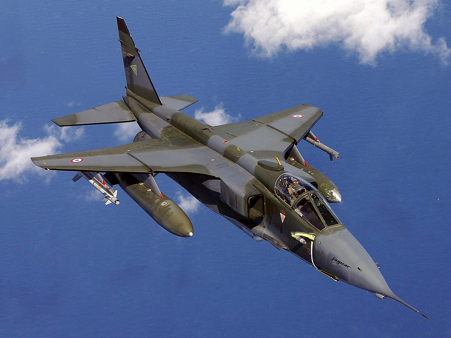 SEPECAT Jaguar SEPECAT Jaguar. Illustratie: USAF