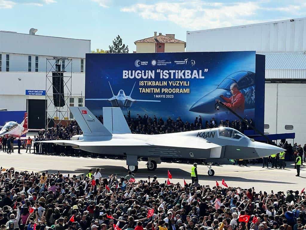 Turkse jager van de 5e generatie KAAN