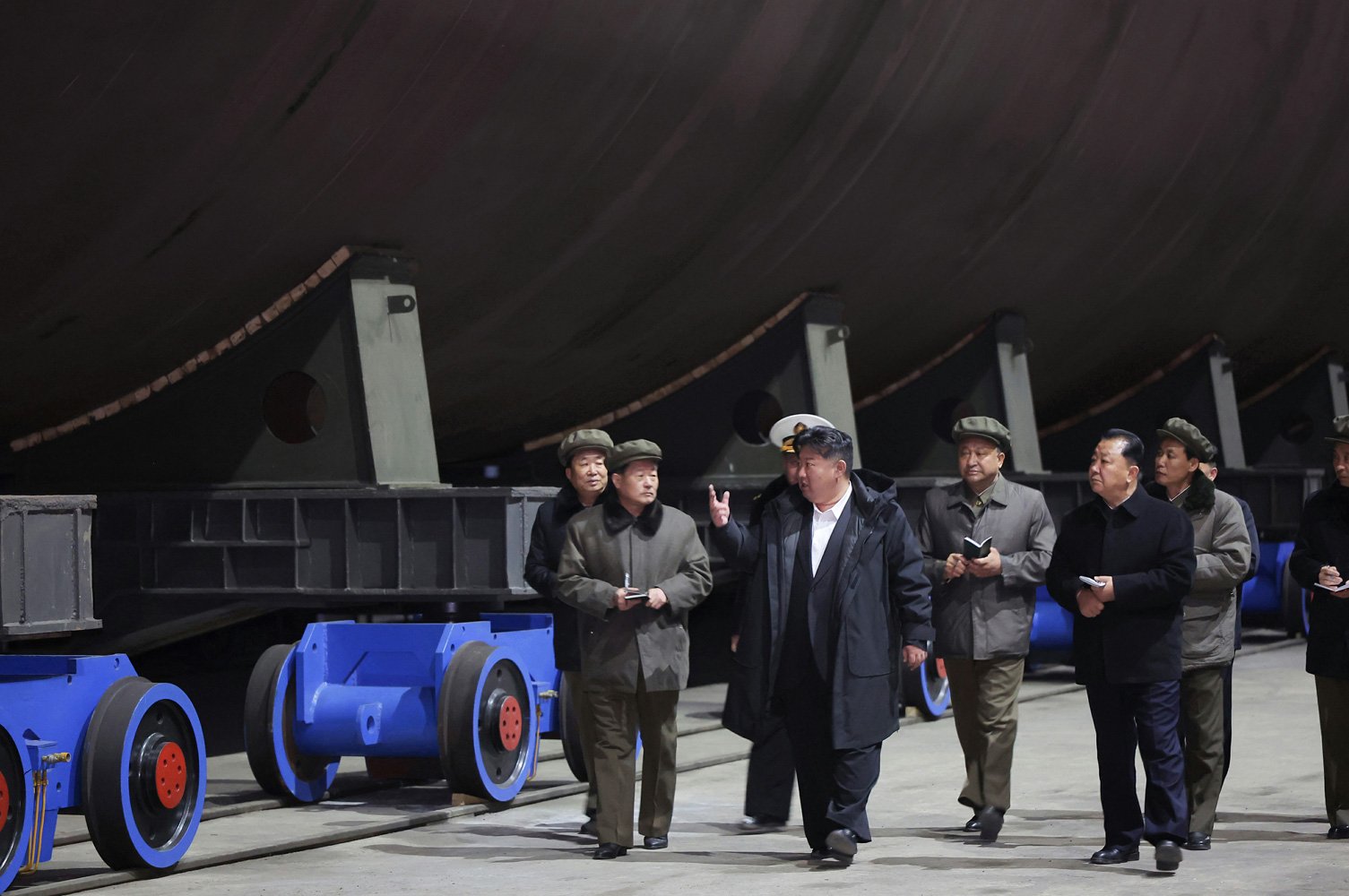 Dictator Kim. Illustratie: KCNA