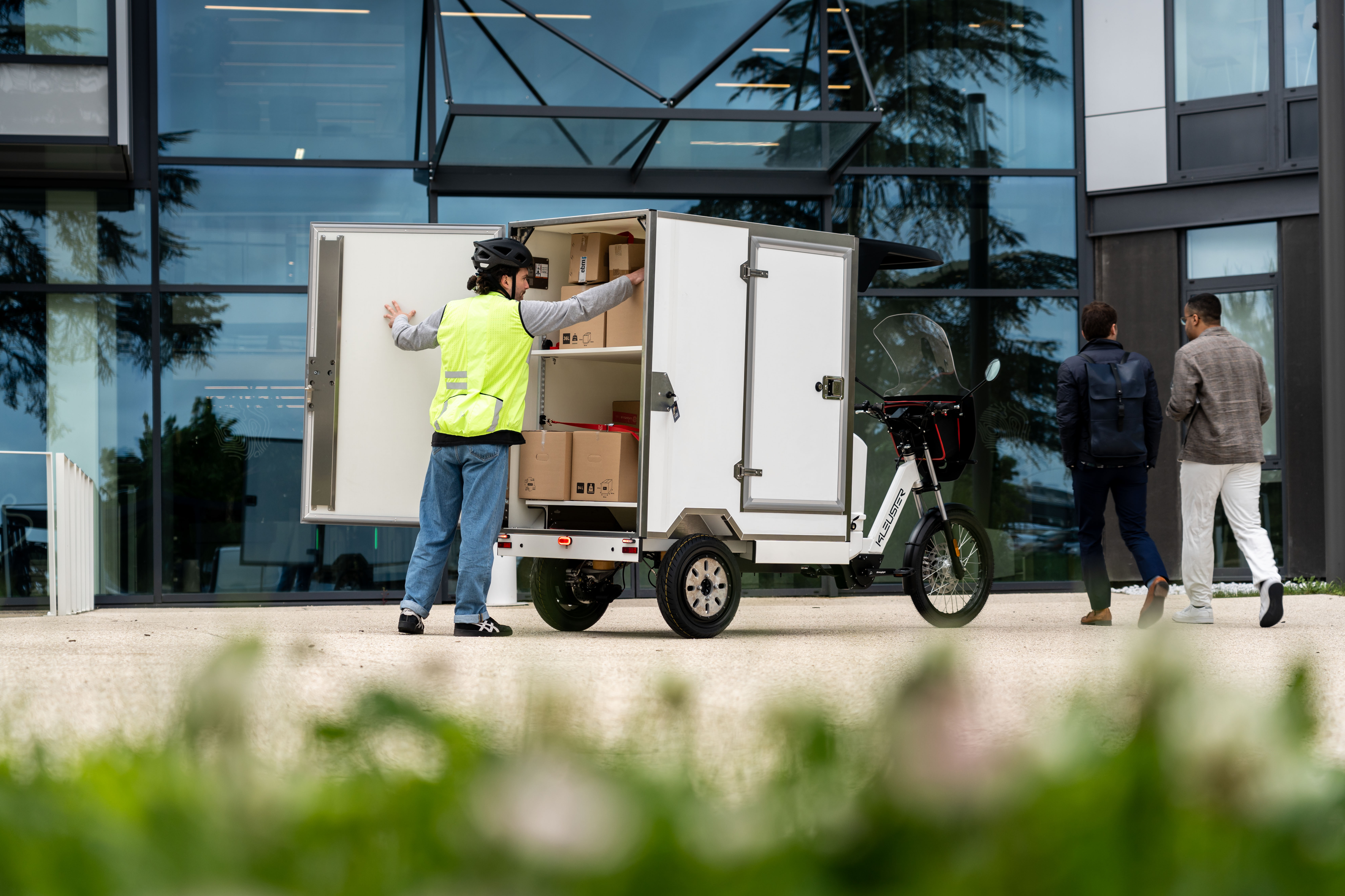 Kleuster 350 in testing Kleuster 350 in testing