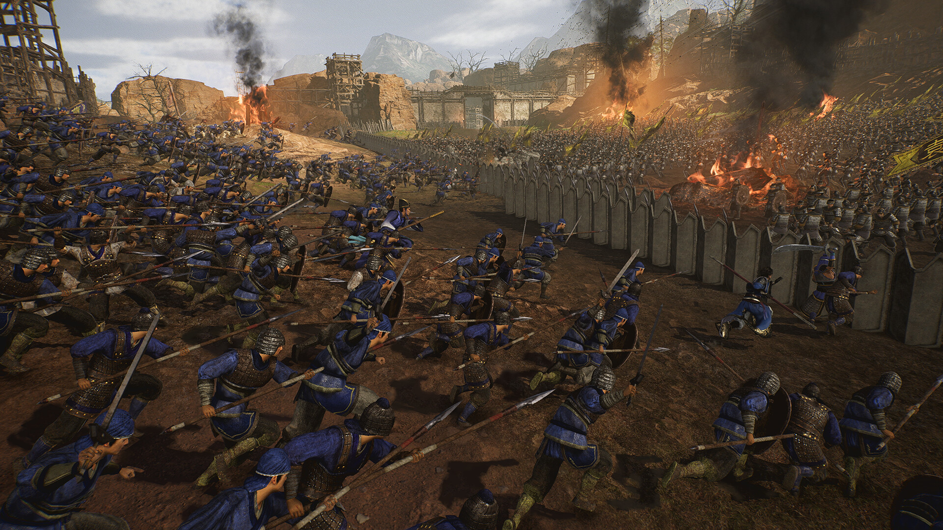 De strijd in DYNASTY WARRIORS: ORIGINS