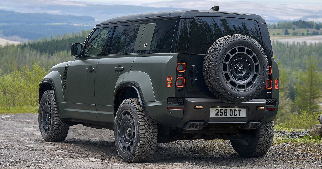 Defender OCTA. Foto door Land Rover