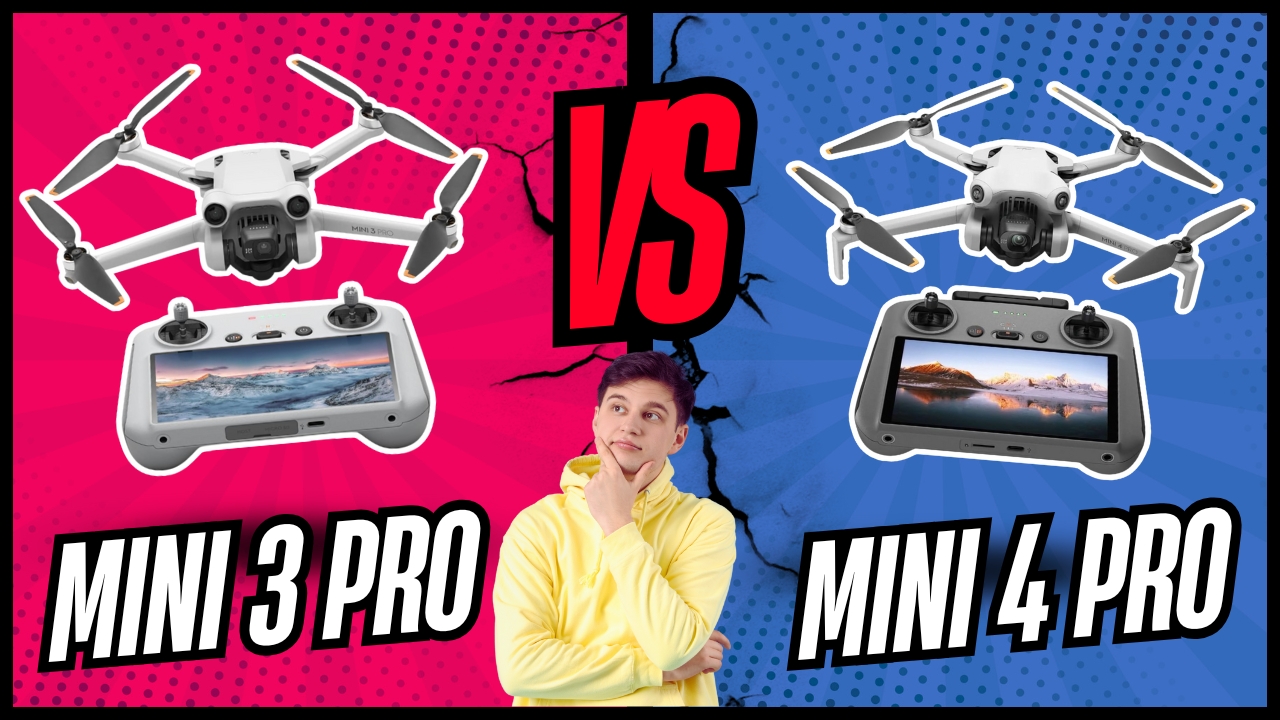 Mini 3 Pro versus Mini 4 Pro Mini 3 Pro versus Mini 4 Pro