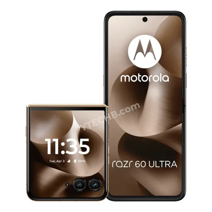 Render van Motorola Razr 60 Ultra Render van Motorola Razr 60 Ultra