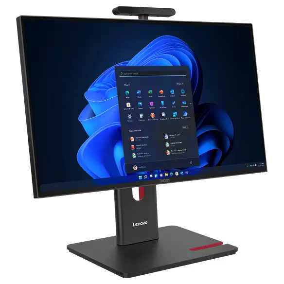 Zijaanzicht van de Lenovo ThinkCentre M90a Gen 6