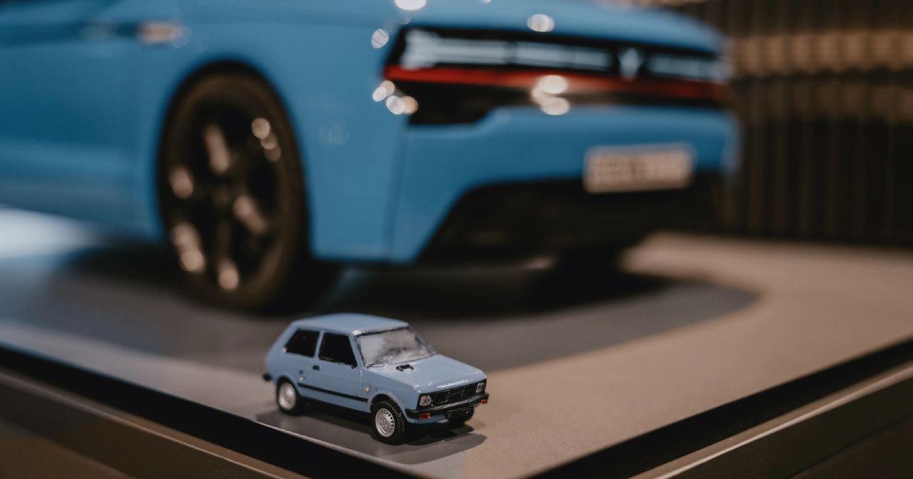 Yugo drie-deurs hatchback. Yugo drie-deurs hatchback.