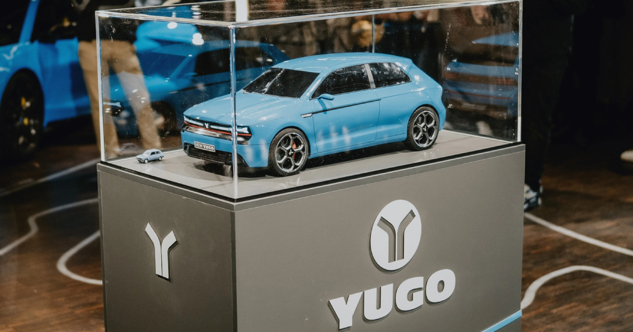 Concept van de nieuwe Yugo 2025 Concept van de nieuwe Yugo 2025