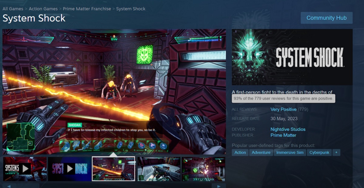 Gamers zijn enthousiast over de System Shock remake! Het spel krijgt de hoogste beoordelingen op Steam-2 Gamers zijn enthousiast over de System Shock remake! Het spel krijgt de hoogste beoordelingen op Steam-2