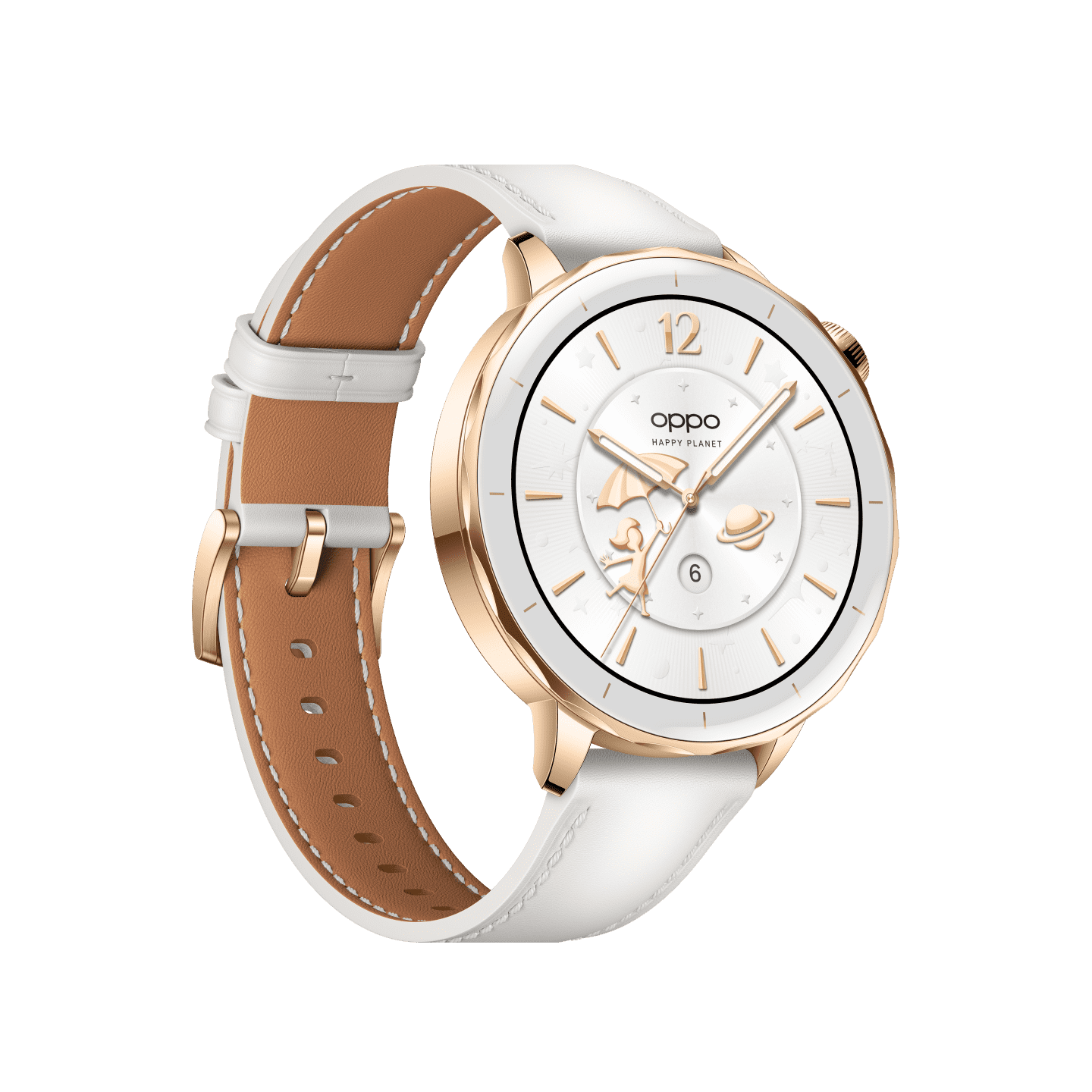 Oppo Watch X2 Mini in de kleur Tomorrow Gold Oppo Watch X2 Mini in de kleur Tomorrow Gold