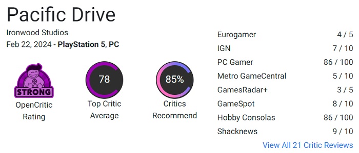 Weg naar een nieuw genre: critici zijn blij met de ongewone autosimulator met survivalelementen Pacific Drive-3 Weg naar een nieuw genre: critici zijn blij met de ongewone autosimulator met survivalelementen Pacific Drive-3
