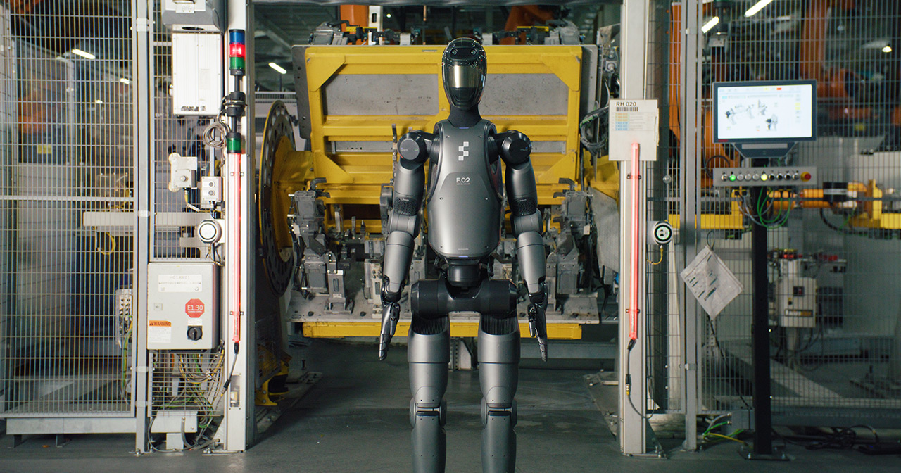 Afbeelding 02. Foto: BMW De Figure 02 robot in de BMW fabriek